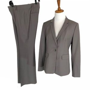 Ann Taylor Suit Size 0 Blazer, Size 2 Signature Pants, Size 2 Pencil Skirt Taupe